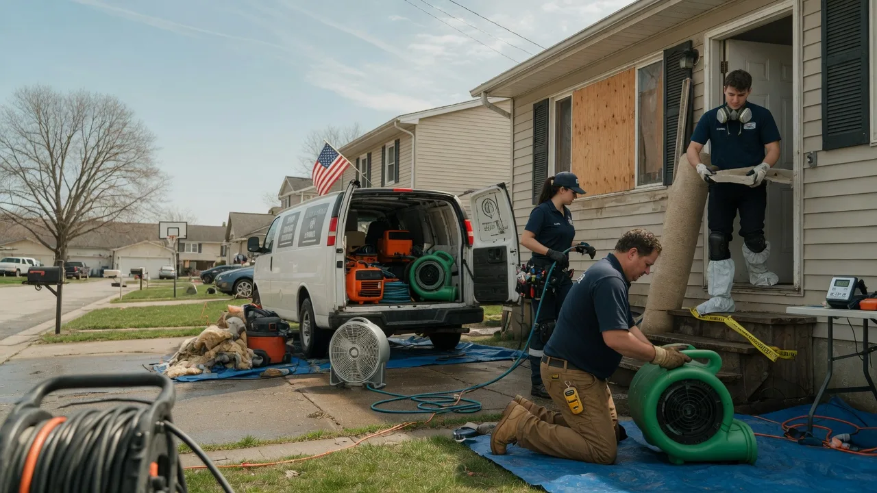 Water Damage Restoration in Hammond, IL near me
